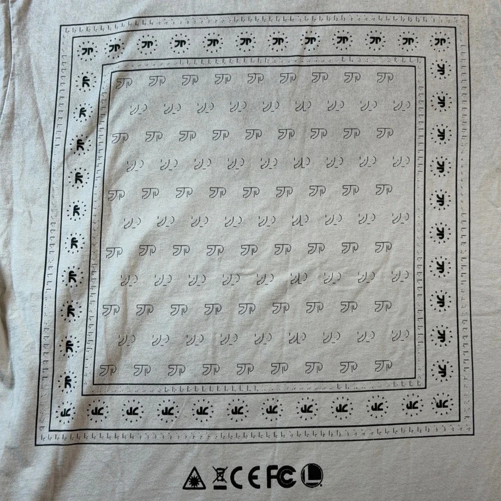 JPEGMAFIA File Interchange Format Graphic T-Shirt Grey XL JP-0388XL